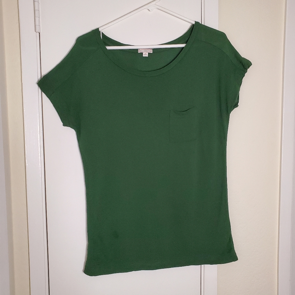 Gap Green Short Sleeve Top Size XS